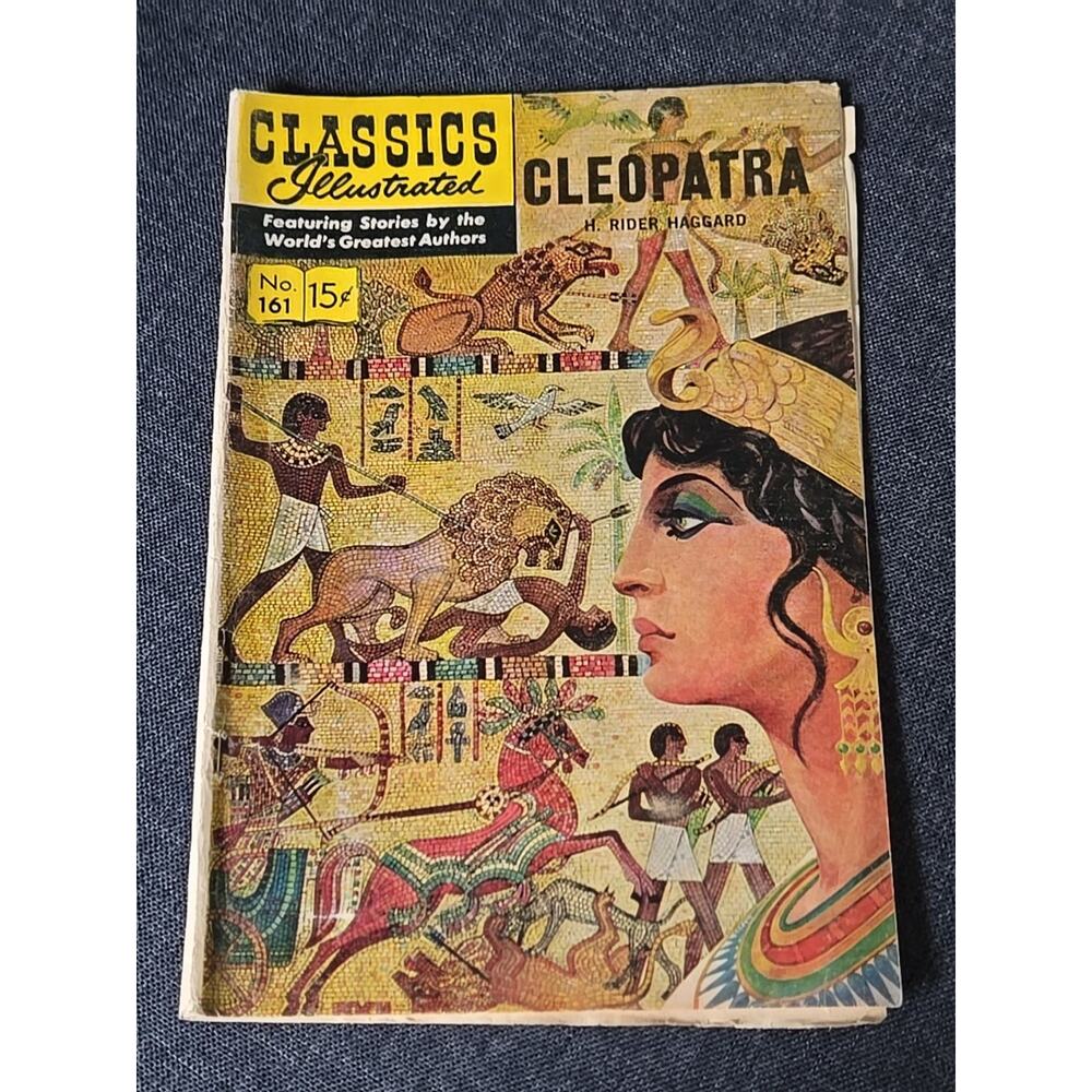 Classics Illustrated #161 (Original Edition)‎ (Cleopatra) 1961 G